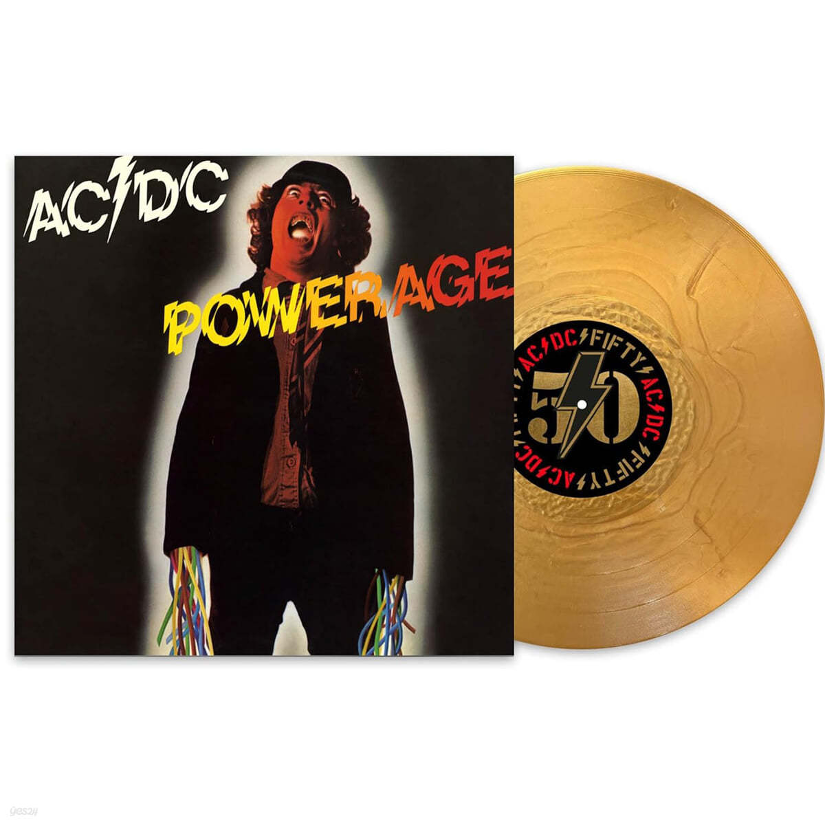 AC/DC (에이씨 디씨) - Powerage [골드 컬러 LP]
