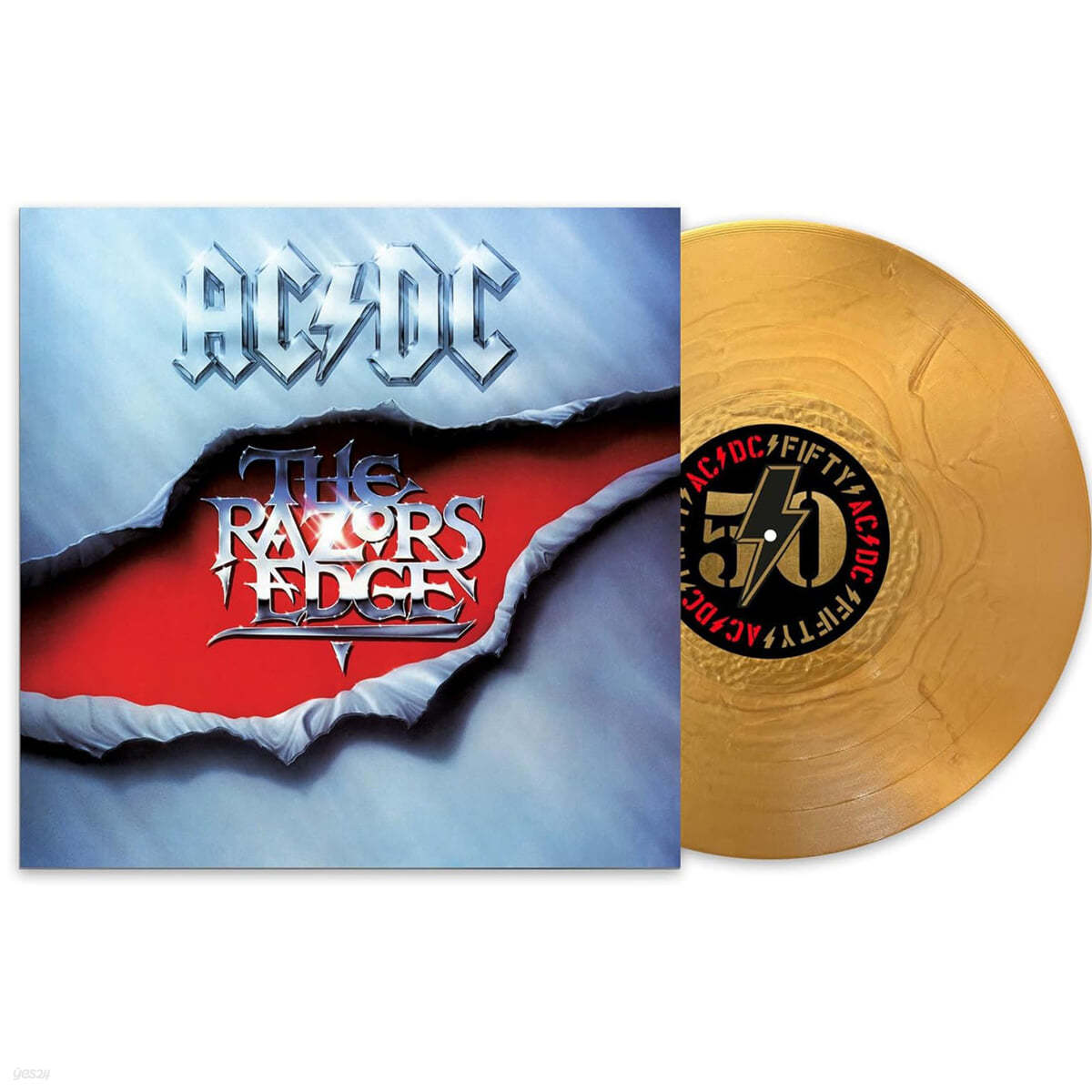 AC/DC (에이씨 디씨) - The Razors Edge [골드 컬러 LP]