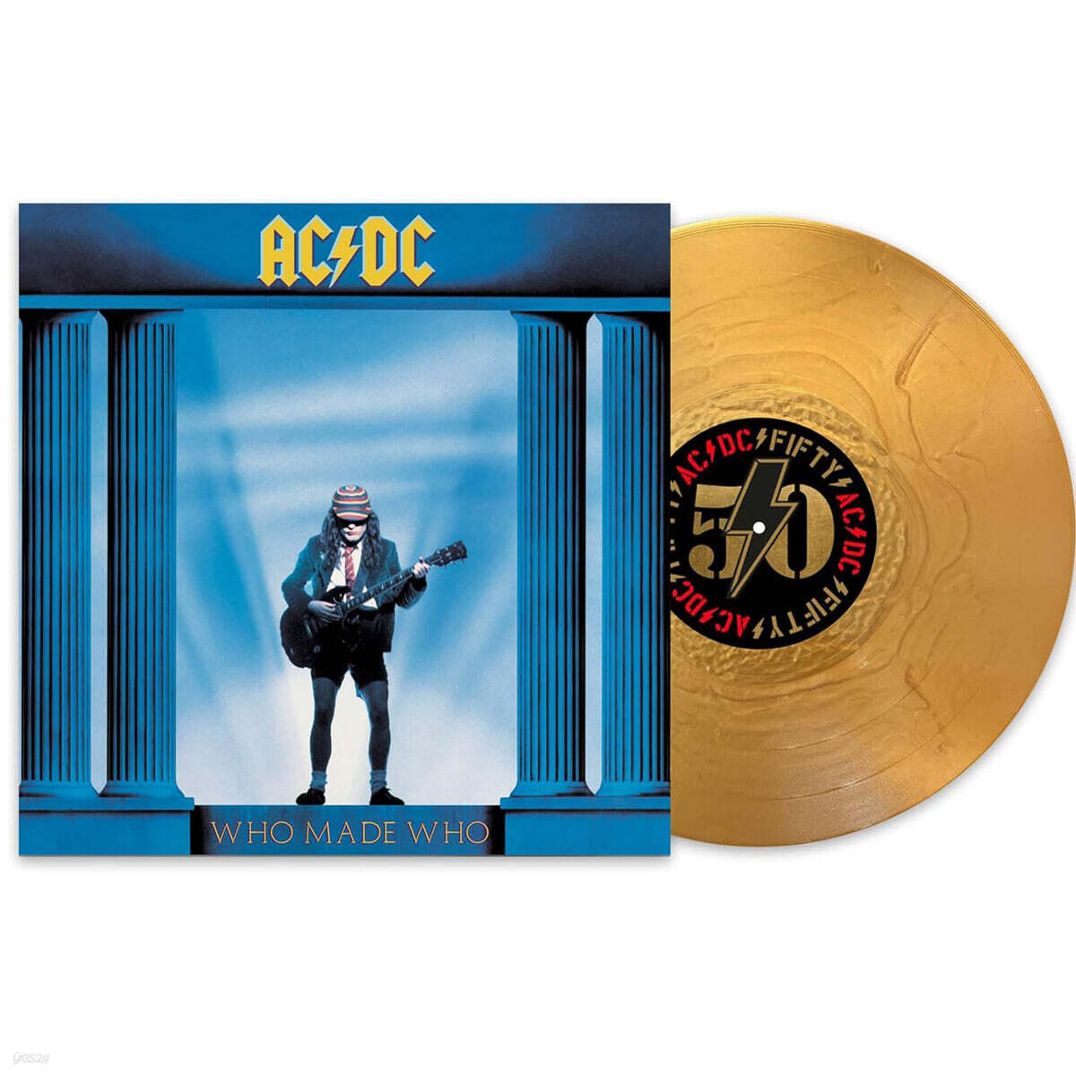 AC/DC (에이씨 디씨) - Who Made Who [골드 컬러 LP]