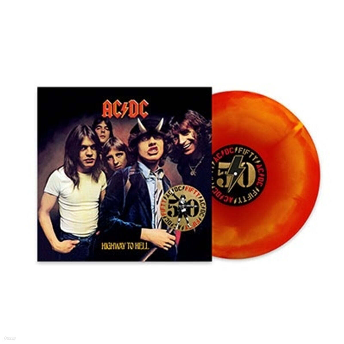 AC/DC (에이씨 디씨) - Highway To Hell [헬파이어 컬러 LP]