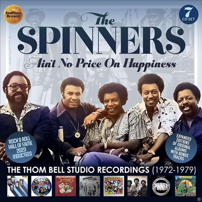 Spinners - Ain't No Price On Happiness: The Thom Bell Studio Recordings 1972 - 1979 (7CD Boxset)