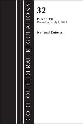 Code of Federal Regulations, Title 32 National Defense 1-190, Revised as of July 1, 2023