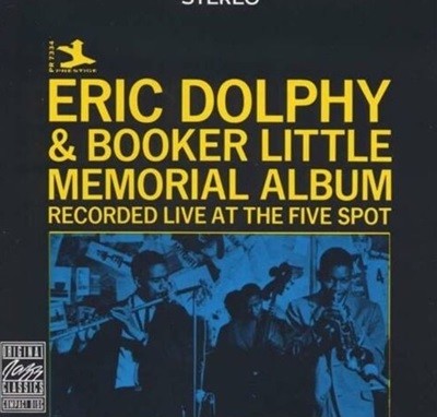 에릭 돌피,부커 리틀 - Eric Dolphy & Booker Little - Memorial Album [U.S발매] 