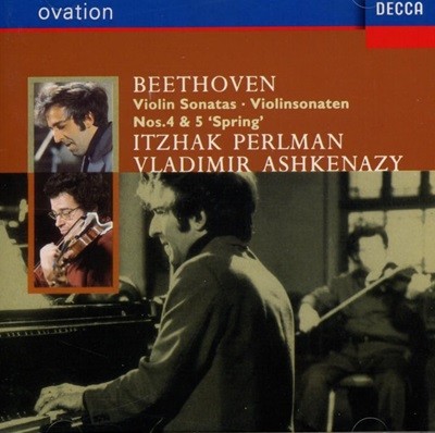 Beethoven: Violin Sonatas 4 & 5 - 아쉬케나지 (Vladimir Ashkenazy),펄만 (Itzhak Perlman)