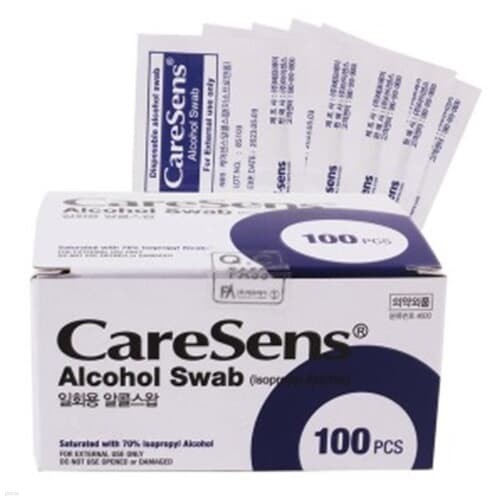 프로 [A14018] 알콜스왑(케어센스)알콜솜 CareSens