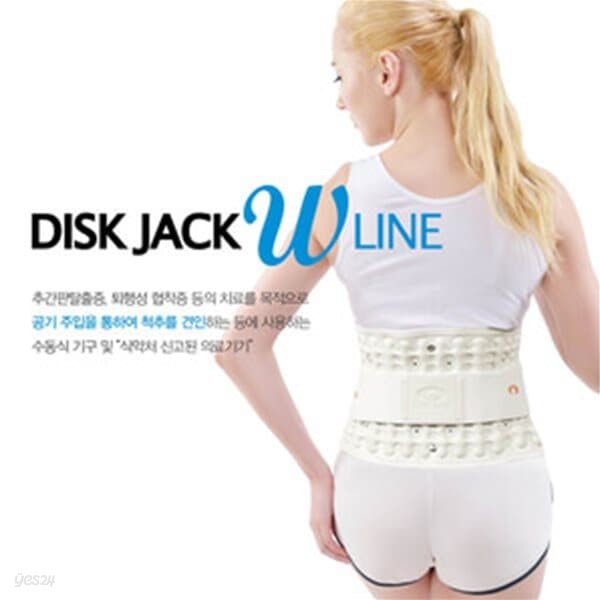 프로 [H21029] 디스크잭(DISK JACK W Line) 허리보호대 허리지지대