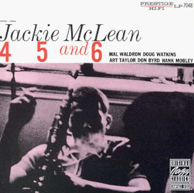Jackie McLean — 4, 5, and 6 앨범 커버