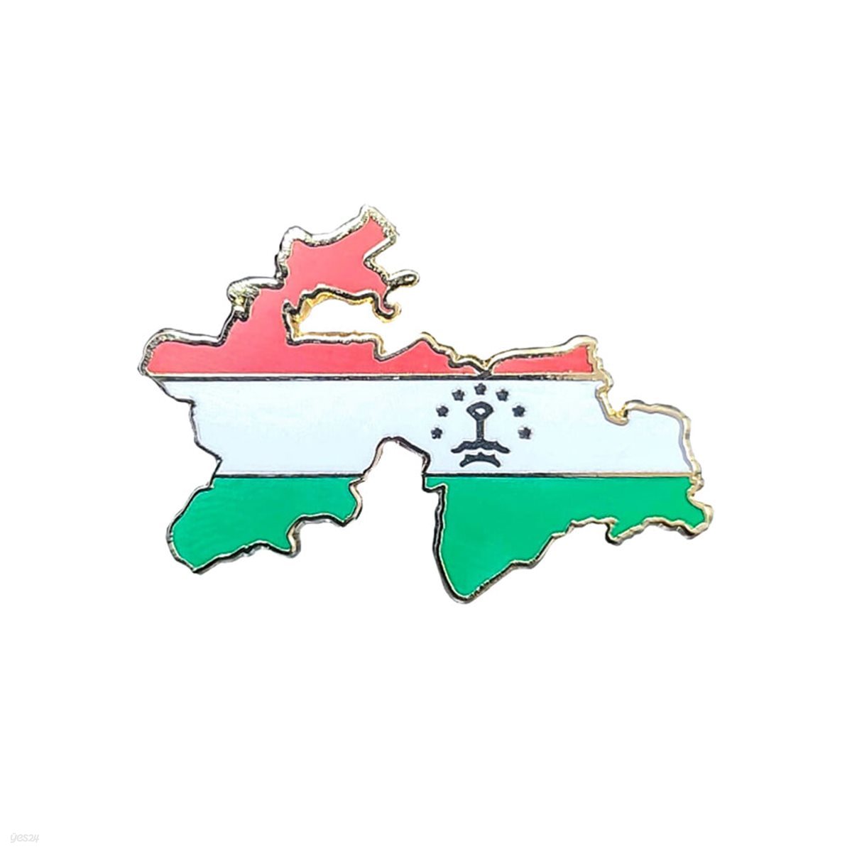 타지키스탄 지도 뱃지