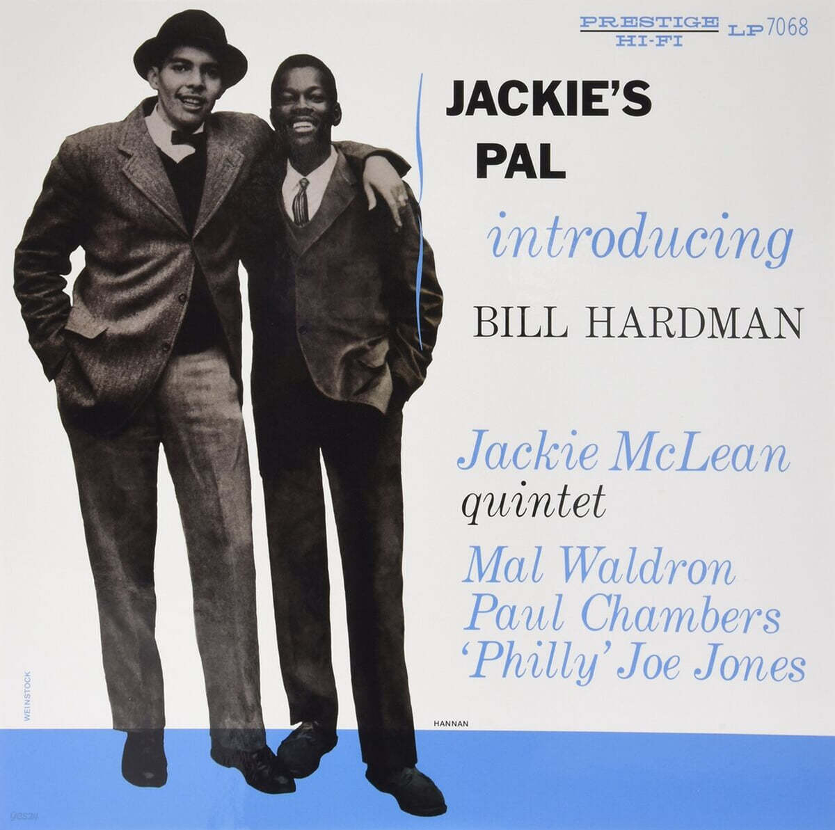 Jackie McLean Quintet (재키 맥린 퀸텟) - Jackie&#39;s Pal [LP]