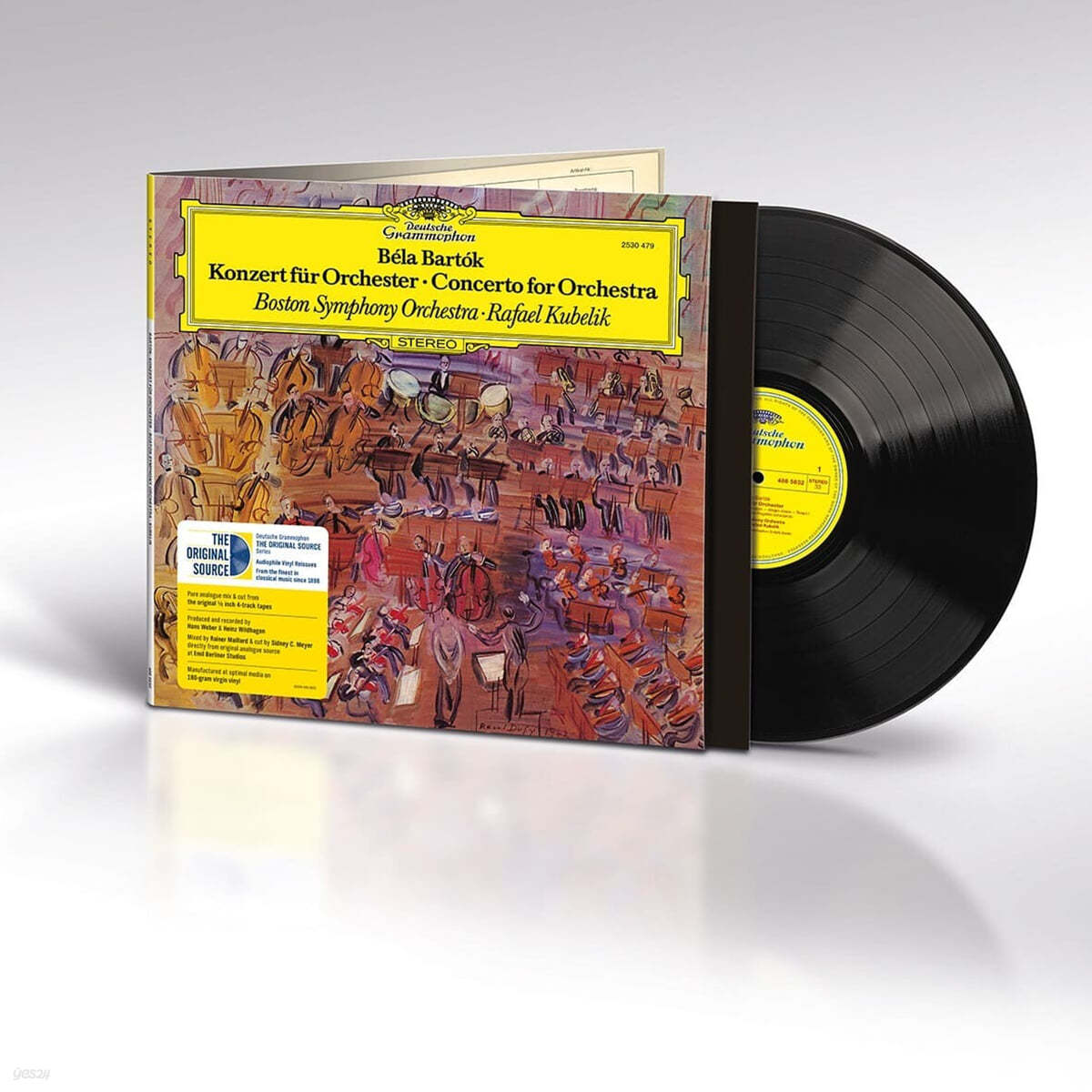 Rafael Kubelik 바르톡: 관현악을 위한 협주곡 (Concerto for Orchestra) [LP]