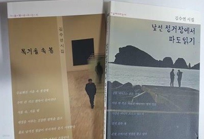 목거울 속 봄 + 낯선 정거장에서 파도읽기 /(두권/김수연 시집)