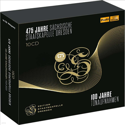 Ÿī緹 巹 100  (Staatskapelle Dresden - 475 Jahre) (10CD Boxset) -  ƼƮ