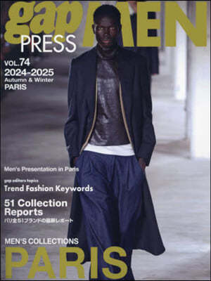 gap PRESS MEN vol.74 PARIS 2024-25 A/W