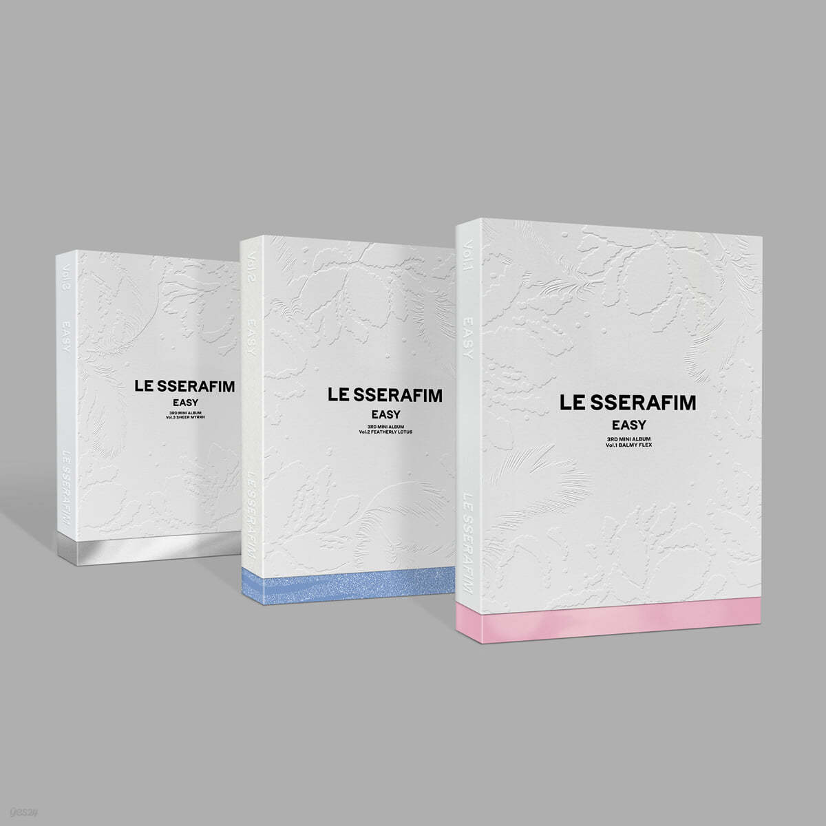 르세라핌 (LE SSERAFIM) - 3rd Mini Album 'EASY' [3종 중 1종 랜덤발송]