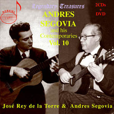 ȵ巹 ƿ  ô 10 (Andres Segovia and His Contemporaries Vol. 10) (2CD+1DVD) - Andres Segovia