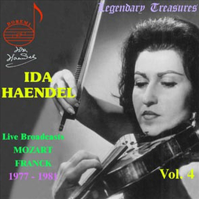 ̴  4 - Ʈ, ũ (Ida Haendel, Vol.4 - Mozart, Frank (1979, 1981 Recital)(CD) - Ida Haendel
