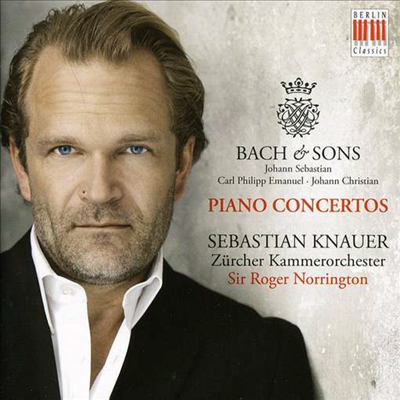  Ƶ - J.S., C.P.E., J.C. ǾƳ ְ (Bach & Sons : Piano Concertos)(CD) - Sebastian Knauer