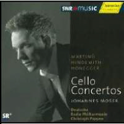 Ƽ : ÿ ְ 1, Ʈ : ÿ ְ & װԸ : ÿ ְ (Martinu, Hindemith & Honegger: Cello Concertos)(CD) - Johannes Moser