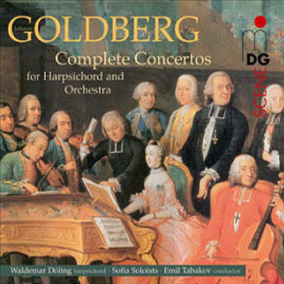 庣ũ :   ڵ ְ (Goldberg : Complete Harpsichord Concertos)(CD) - Waldemar Dolling