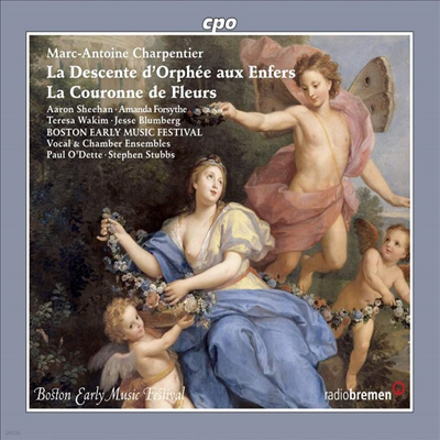 Ƽ:    & ȭ (Charpentier: La couronne de fleurs & La descente d'Orphee aux enfers)(CD) - Stephen Stubbs