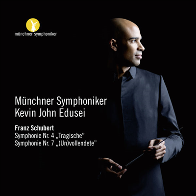 Ʈ:  4 '' & 8 '̿ϼ' (Schubert: Symphonies Nos.4 'Tragic'& 8 'Unfinished')(CD) - Kevin J.Edusei