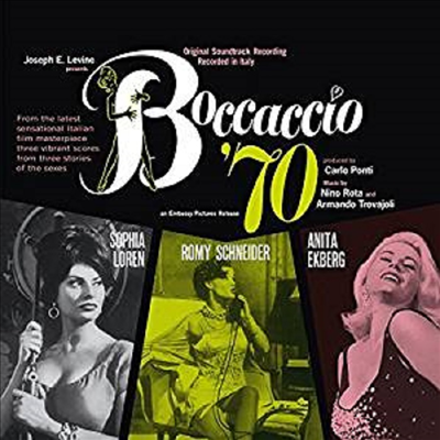 Nino Rota & Armando Trovajol - Boccaccio 70 (īġ 70) (Soundtrack)(LP)