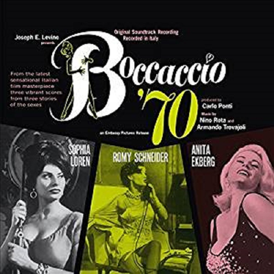 Nino Rota & Armando Trovajol — Boccaccio 70 (보카치오 70) (Soundtrack) 앨범 커버