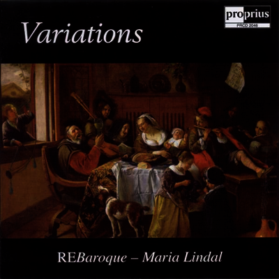 바로크 무곡의 새로운 변주들 (Variations)(CD) - Maria Lindal