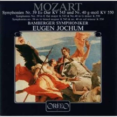 Ʈ:  39 & 40 (Mozart: Symphonies Nos.39 & 40)(CD) - Eugen Jochum