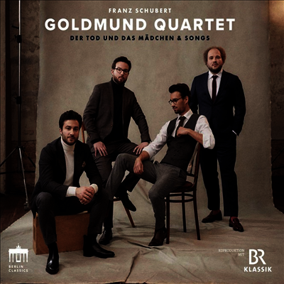 Berlin Classics 슈베르트: 현악 사중주 '죽음과 소녀' & 아베 마리아 (Schubert: String Quartet No.14 'Death And The Maiden' & Ave Maria, D839)(CD) - Goldmund Quartet