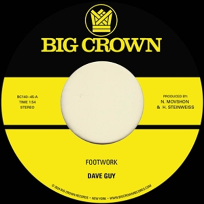 Dave Guy - Footwork / Morning Glory (7 Inch Single LP)
