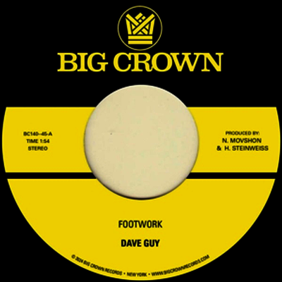 Dave Guy — Footwork / Morning Glory 앨범 커버