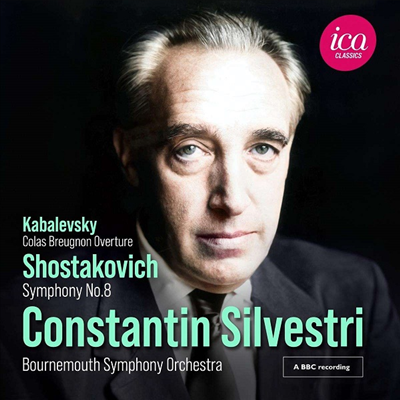 Ÿںġ:  8 & ī߷Ű: ݶ ڴ  (Shostakovich: Symphony No.8 & Kabalevsky: Colas Breugnon Overture)(CD) - Constantin Silvestri