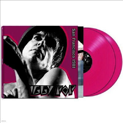 Iggy Pop — San Francisco 1981 앨범 커버