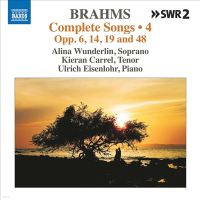 :   4 (Brahms: Complete Songs, Vol.4)(CD) - Alina Wunderlin