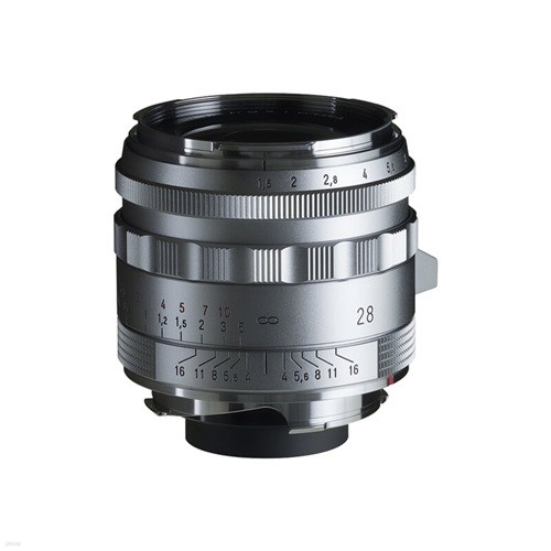 보이그랜더 NOKTON Vintage Line 28mm F1.5 Aspherical Type II VM 마운트 실버