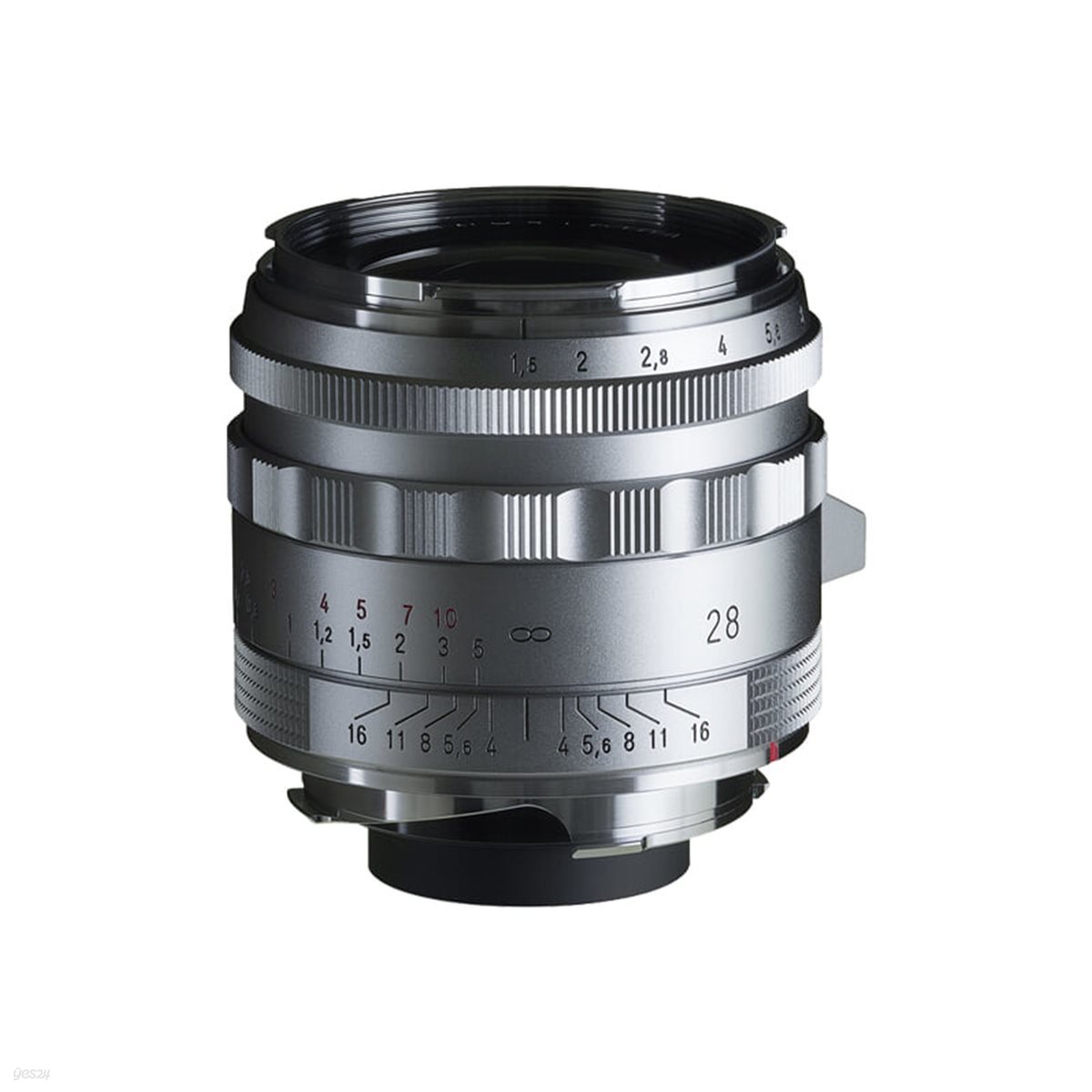 [정품등록시 5만 포인트 3년 보증] 보이그랜더 NOKTON Vintage Line 28mm F1.5 ASP Type II VM 라이카 M마운트 실버