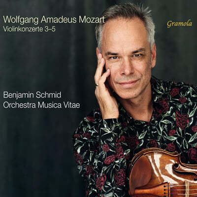 Benjamin Schmid Ʈ: ̿ø ְ 3-5 (Mozart: Concertos for Violin and Orchestra K216, K218, K219 `Turkish`)