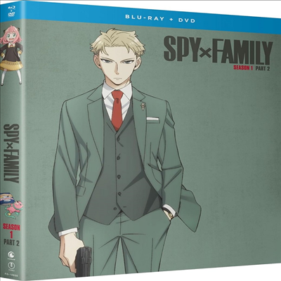 SPY x FAMILY: Season 1 - Part 2 ( x йи:  1 - Ʈ 2) (2022)(ѱ۹ڸ)(Blu-ray + DVD)