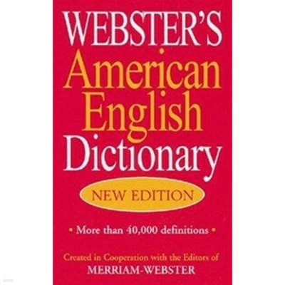 Webster‘s American English Dictionary