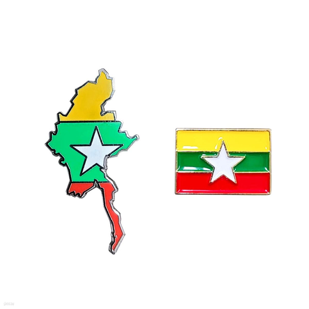 미얀마 뱃지 컬렉션