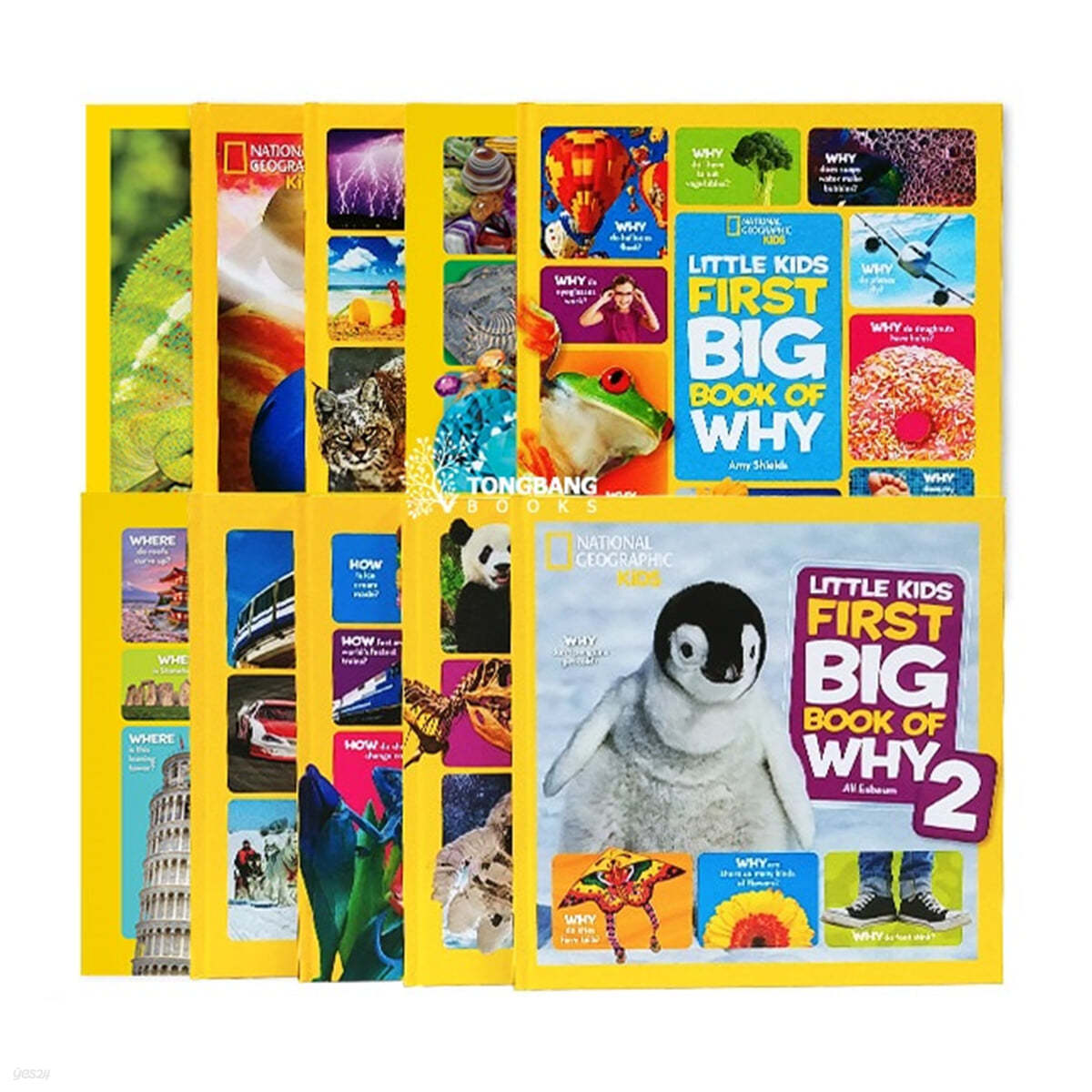 National Geographic Kids : Little Kids First Big Book 논픽션 10종 하드커버 A 세트 ...