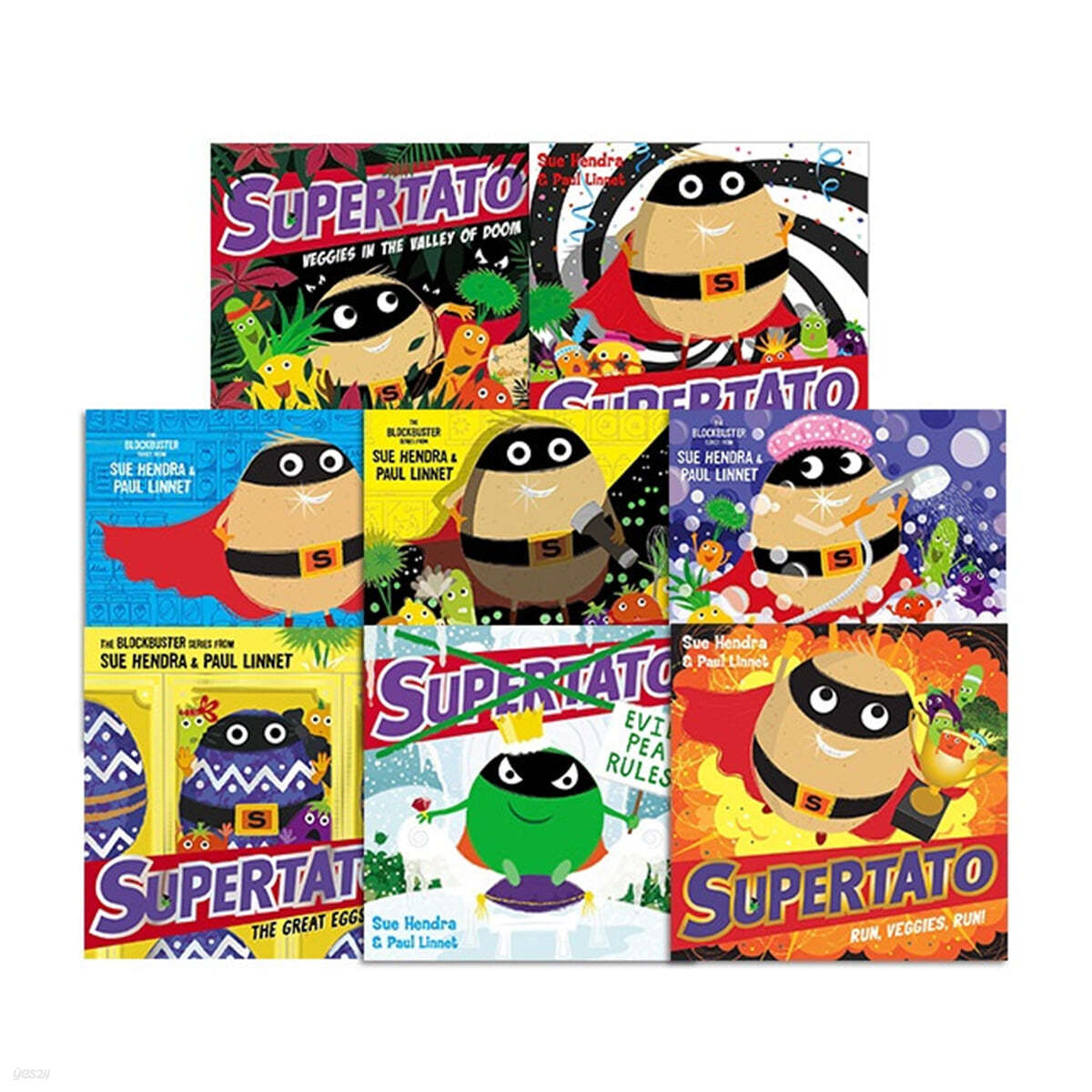 Supertato 시리즈 픽처북 8종 세트 (Paperback, UK)(CD없음)