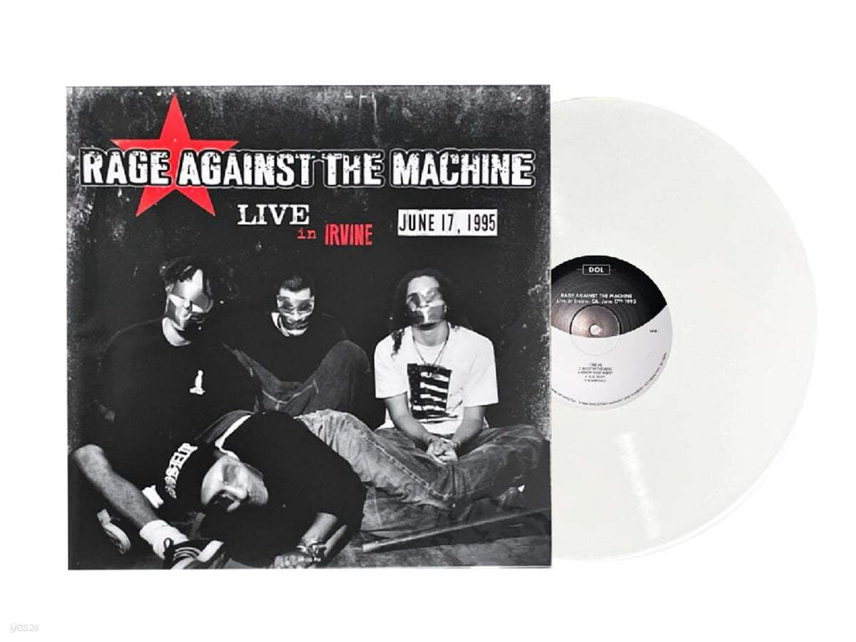 Rage Against The Machine (레이지 어게인스트 더 머신) - Live In Irvine. Ca June 17 1995 Kroq-Fm [화이트 컬러 LP]