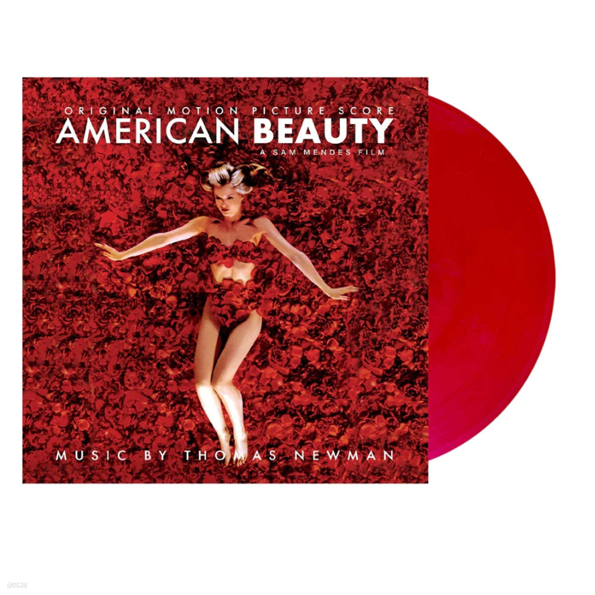 아메리칸 뷰티 영화음악 (American Beauty OST by Thomas Newman) [레드 컬러 LP] 