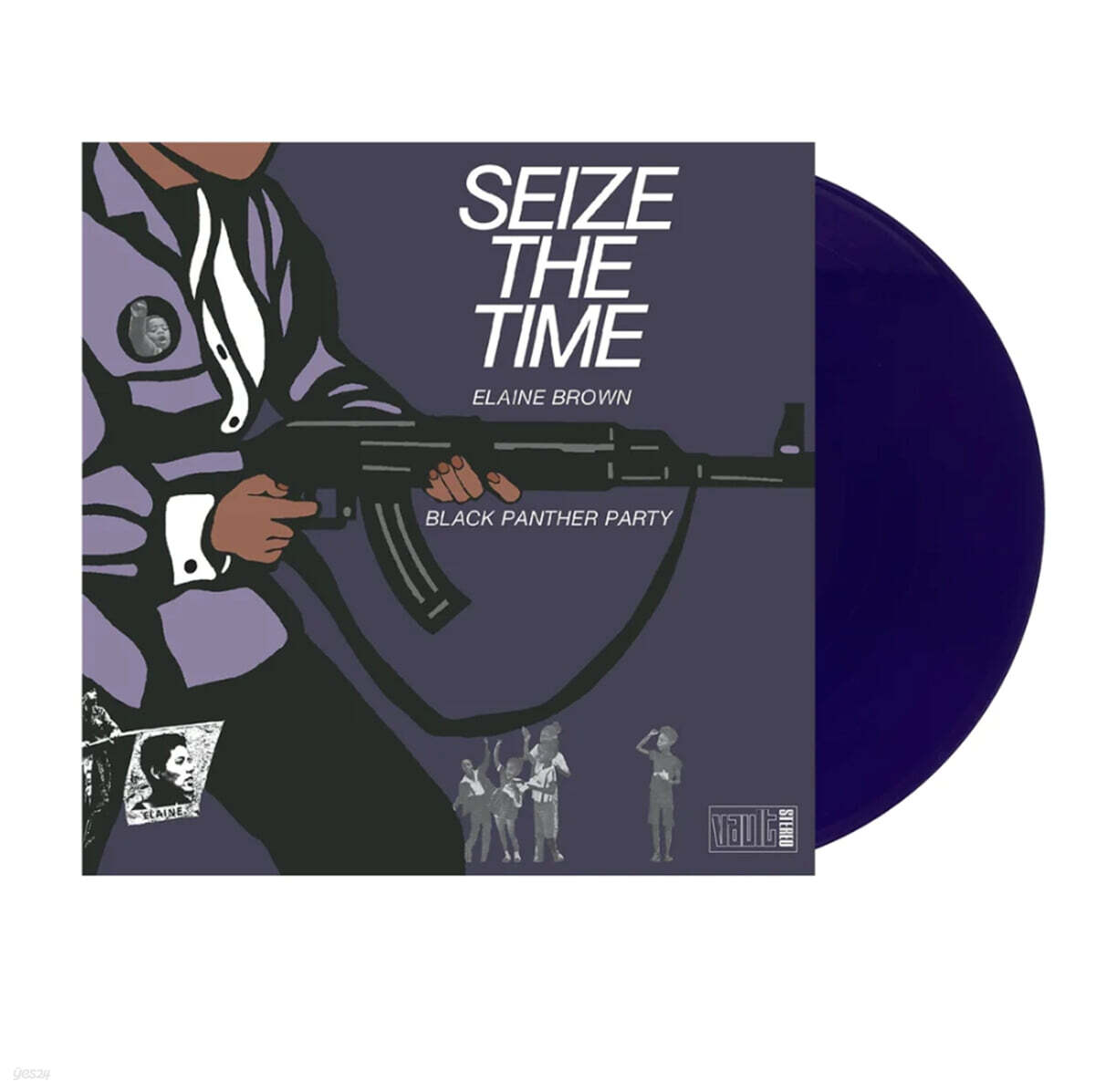 Elaine Brown (일레인 브라운) - Seize the Time [딥 퍼플 컬러 LP]