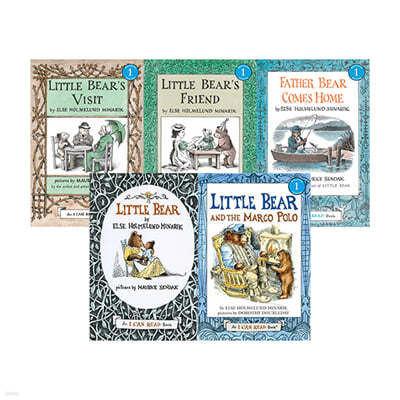 I Can Read Level 1 : Little Bear  5 Ʈ (Paperback) (CD )