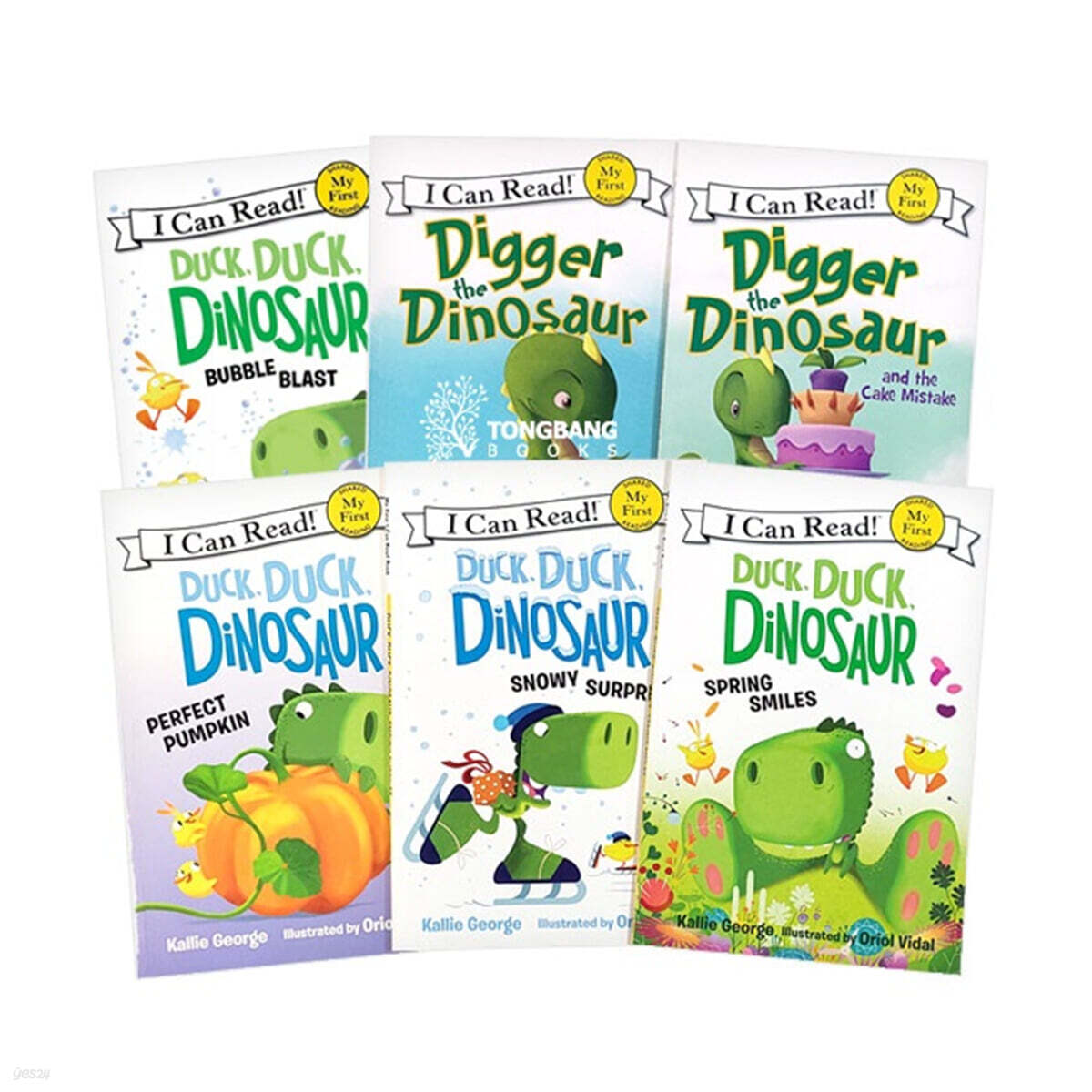 I Can Read My First단계 Dinosaur 리더스북 6종 세트 (Paperback) (CD미포함)