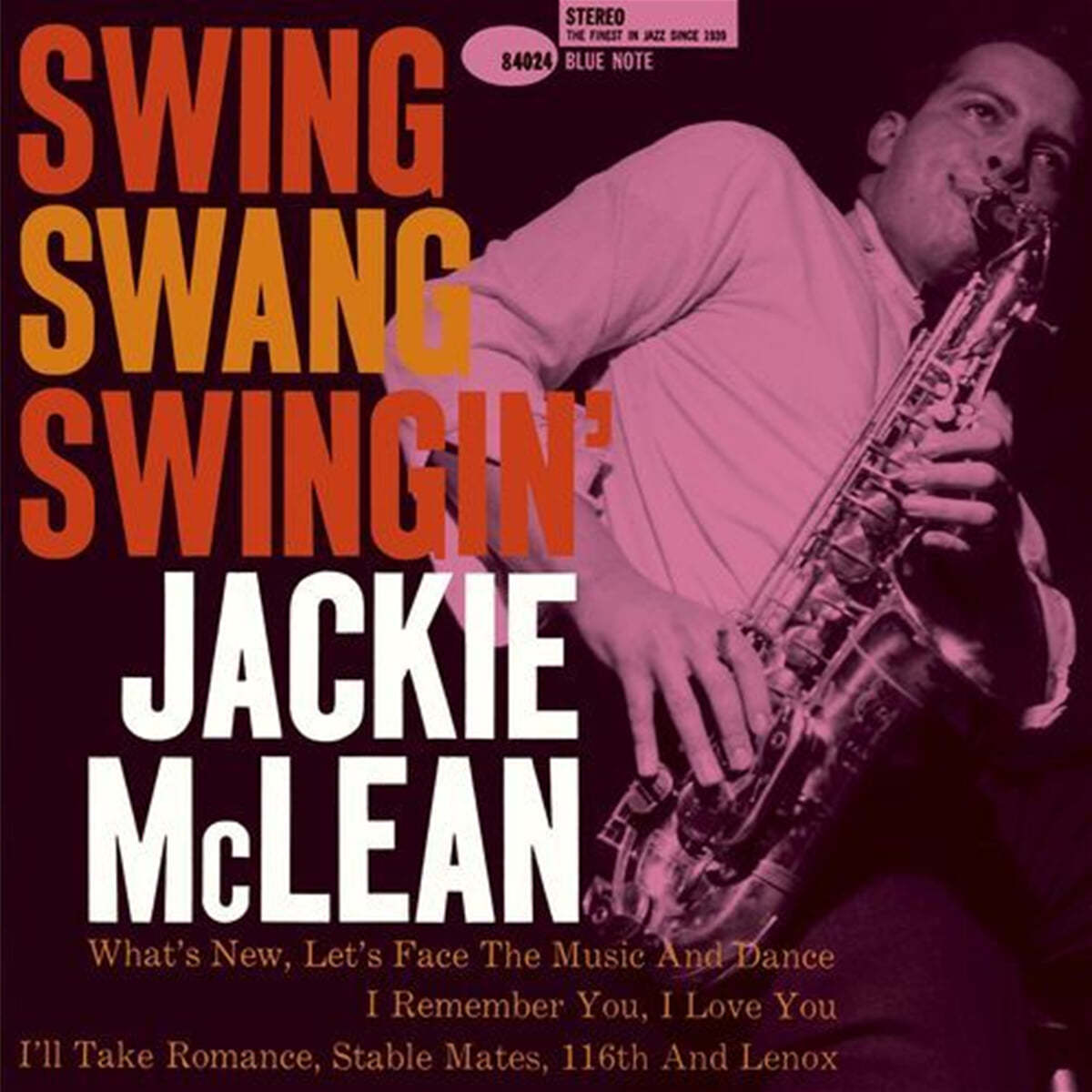 Jackie McLean (재키 맥린) - Swing, Swang, Swingin' 