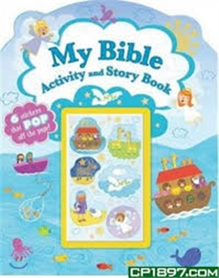 My Bible Activity and Story Book (with 6 Bible Stickers)